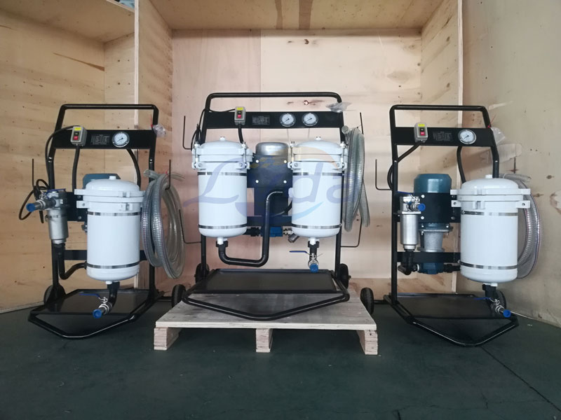 AOP-M32A系列0.75KW移動(dòng)式濾油機(jī)的用途